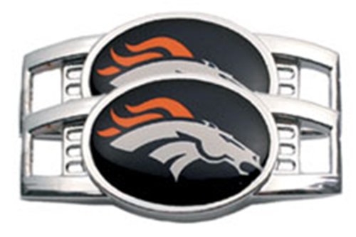 Denver Broncos Tennis Shoe Charm Set