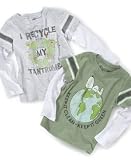 Mini Fine Little Boy Go Green T-shirt