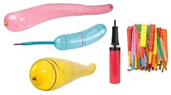 Rocket Balloons with Pump
