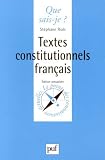 Textes constitutionnels fran�ais