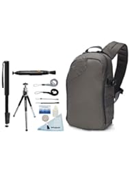 Lowepro Transit Sling 250 AW Camera/iPad Sling Bag for The Nikon D3, D3S, D3X, D40, D50, D60, D70S, D80, D90, D600, D700, D300, D300S, D7000, D90, D5100, D5000, D3100, D3000, FM10, F100 Digital SLR Cameras