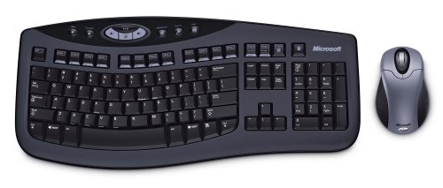 Microsoft Wireless Optical Desktop 3000- Dark Gray ( 65W-00001 )
