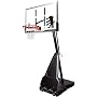 Spalding 60-Inch Portable Basketball System with Acrylic Backboard