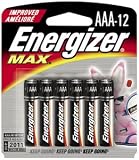 Energizer(R) Max(R) AAA Alkaline Batteries, Pack Of 12