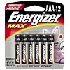 Energizer(R) Max(R) AAA Alkaline Batteries, Pack Of 12