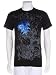 JiPPiJ Gorgeous Cross and Blue Foil Wing Cotton Adult Mens Fashion T-Shirt - New !
