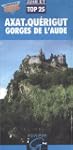 Carte de randonn�e : Axat - Qu�rigut...