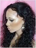 Indian Remy Curly Lace Front Wig Grade AAA