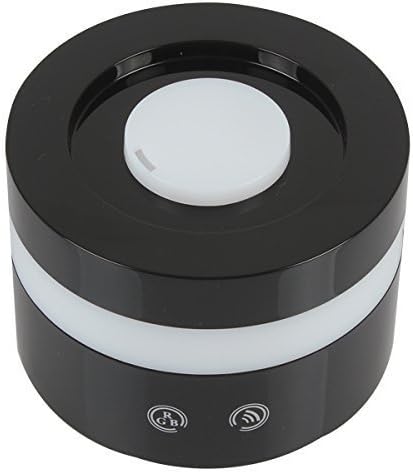 Efrank Mini USB Aroma Diffuser - Portable Ultrasonic Aromatherapy Eessential Oil Cool Mist Humidifier Air Purifier with 7 Color Changing LED Lamps Ultrasonic Car Purifier Humidifier (Black)