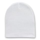 Solid Beanie - White