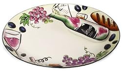 Clay Art Buon Vino Collection Buon Vino Chip & Dip Set