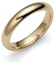18k Yellow Gold 4mm Comfort Fit Plain Band