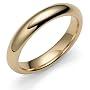 18k Yellow Gold 4mm Comfort Fit Plain Band