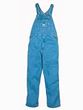 Walls Liberty Relaxed Fit Stone Washed Denim Bib Overalls