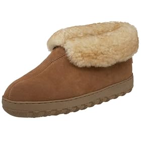 Tamarac by Slippers International Men's Highlander Sheepskin Bootie
