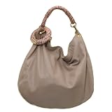 Jimmy Choo Large Black Leather Sky Handbag SKY-LSTONE
