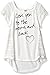 Beautees Girls' T-Shirt with Infinity Scarf