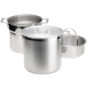 All-Clad Stainless 12-Quart Multi Cooker with Steamer Basket
