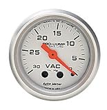 Auto Meter 4384 Ultra-Lite Mechanical Vacuum Gauge