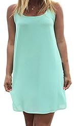  Chiffon/Polyester Summer Sleeveless Cocktail Mini Dress  With a Bow(s)