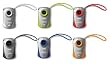 COBY CX-71 RED Mini AM/FM Pocket Radio with Hand Strap