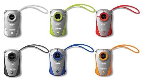 Electronics: COBY CX 71 BLU Mini AM/FM Pocket Radio with Neck Strap