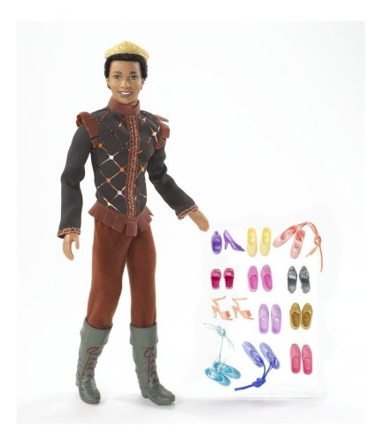 41X3ZA52VSL Barbie in The 12 Dancing Princesses Prince Derek Doll African American