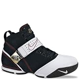 Nike Zoom Lebron V Mens Basketball Shoes Black White Size(US): 9.5