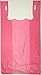 Plastic Bag-Pink Plain Embossed T-Shirt Bag 11.5