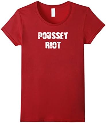 Women's Poussey Riot NYC Pride Shirt New York T-Shirt Medium Cranberry