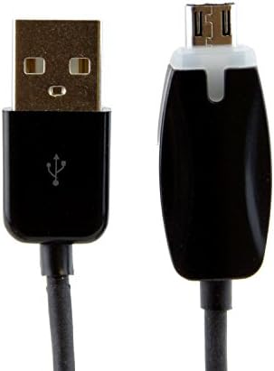 LB1 High Performance New Micro USB Cable for Oppo Find 7 LED Light Universal Charging and Data Sync Micro USB Cable (Black)