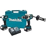 Makita XT252T 18V LXT Lithium-Ion Brushless Cordless Combo Kit, XPH07, XDT01, 2-Piece [並行輸入品]