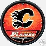 Calgary Flames NHL Wall Clock