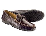 Hand-sewn Croc-print Loafer
