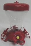 Perky-Pet 120TF Top Fill Push-Pull 16-ounce Magnolia Plastic Hummingbird Feeder