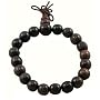 Tibetan Buddhist Wooden Prayer Beads Wrist Mala Bracelet