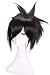 L-email 25cm Short Black Death Note Sasuke Uchiha Cosplay Wig Ml07