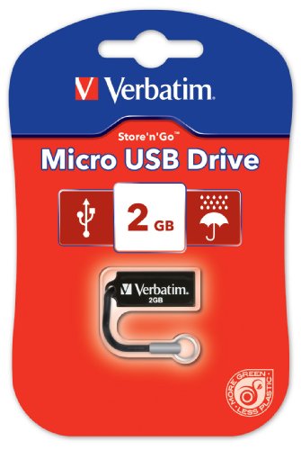 Verbatim T-Blist 2GB Speicherstick USB 2.0, schwarz Preisvergleich
