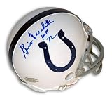 Gino Marchetti Autographed/Hand Signed Baltimore Colts Mini Helmet Inscribed 'HOF 72'