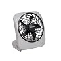 O2-COOL 5" Desktop fan without batteries white