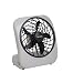 O2-COOL 5" Desktop fan without batteries white