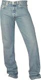 Levis Mens 501 Jean, Light Stonewash, 32x34