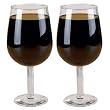 Giant Wine Lovers Glass Goblet Holds Full Bottle (Set of 2)