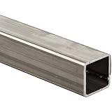A36 Carbon Steel Hollow Rectangular Bar, Hot Rolled, Inch, ASTM A36