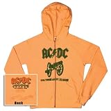 Buy AC DC - For Those About To Rock Ladies Hoodie by Junk Food by Red Rocket