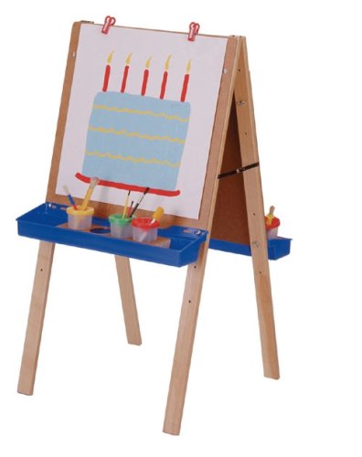 Childrens Toyshop  Toys : Jonti-Craft 2181JC PRIMARY ADJUSTABLE EASEL