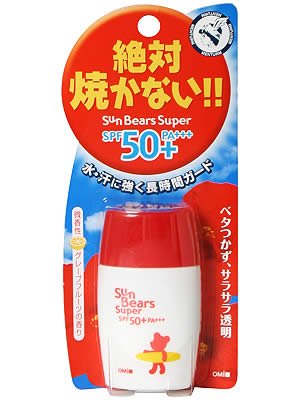メンターム サンベアーズスーパーS SPF50+ 30ml