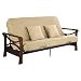 Naples Futon Frame and Serta Mattress Set