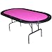 Best Quality Full Size Texas Holdem Fuchsia Felt Poker Table 83 x 44