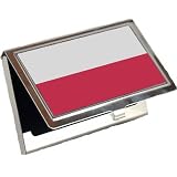 Poland Flag Business Card Holder